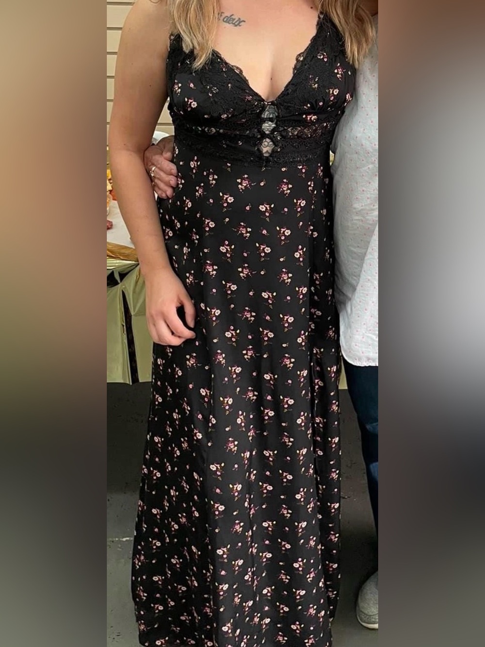 Free People Intimately Floral Sheer Slip Dress